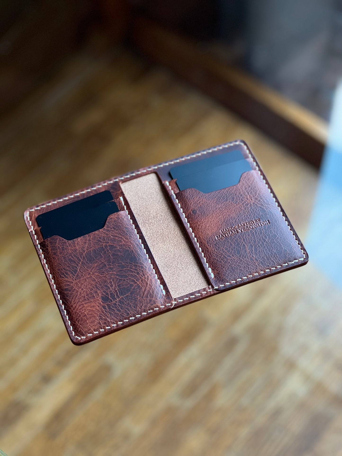 Vertical Bifold Wallet