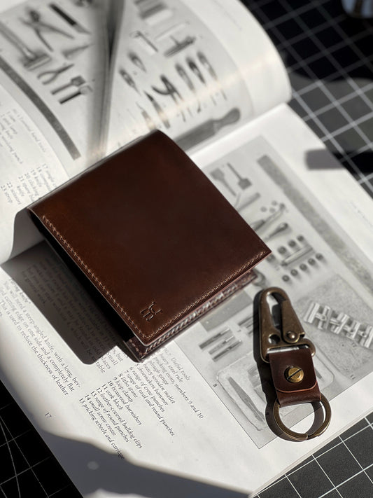 Horween Cordovan Classic Bifold- 10 Pocket