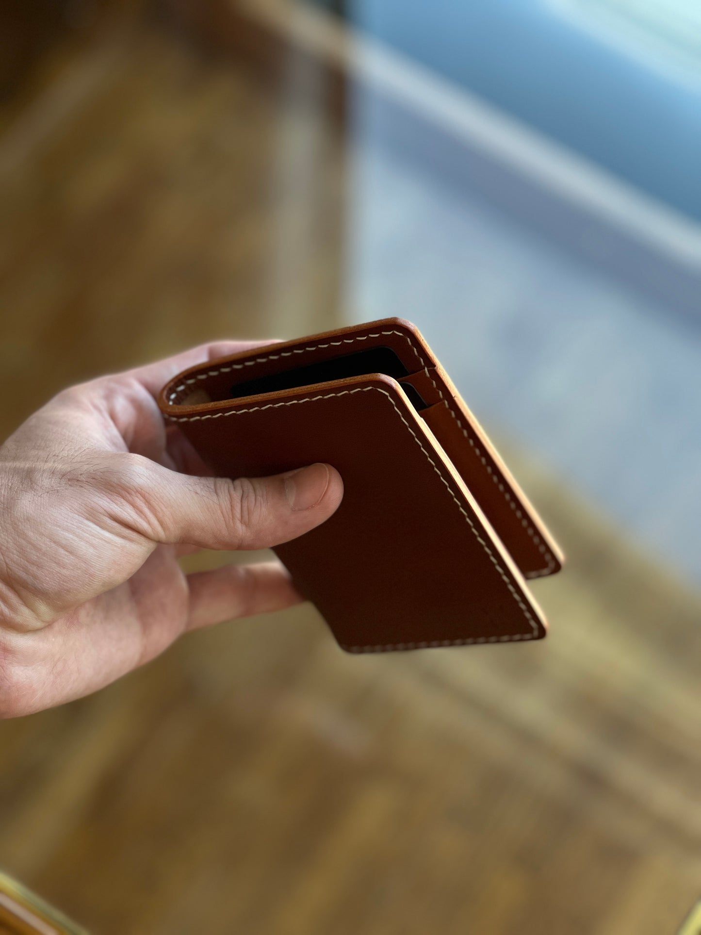 Vertical Bifold Wallet