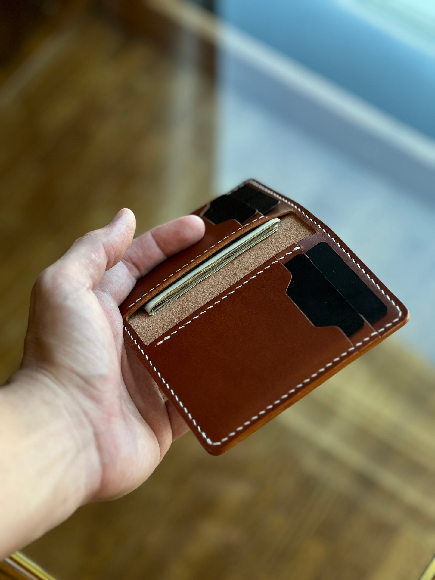 Vertical Bifold Wallet