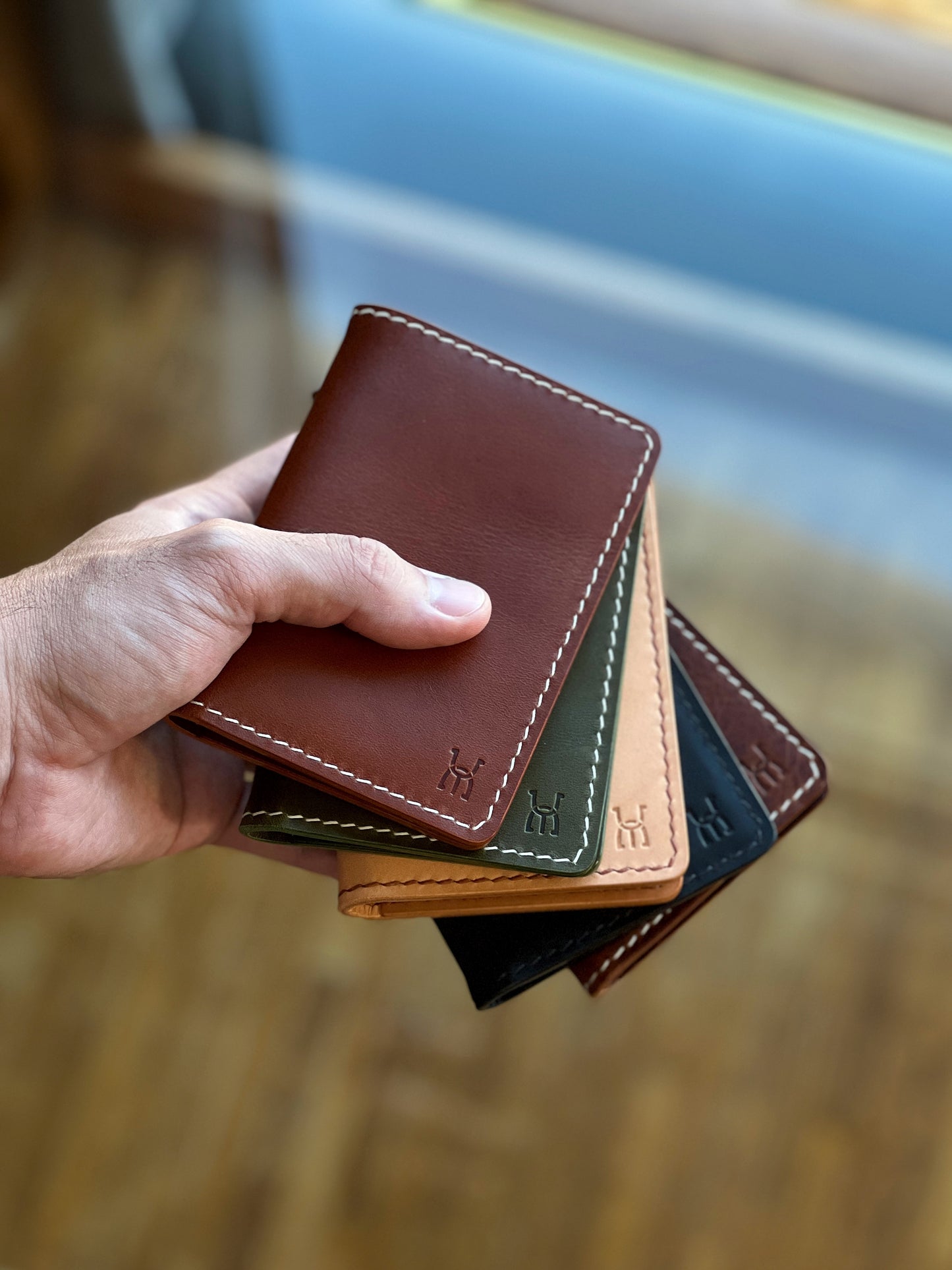 Vertical Bifold Wallet